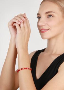 rot - Petit Glamour d'Afrique - Armband von Konplott